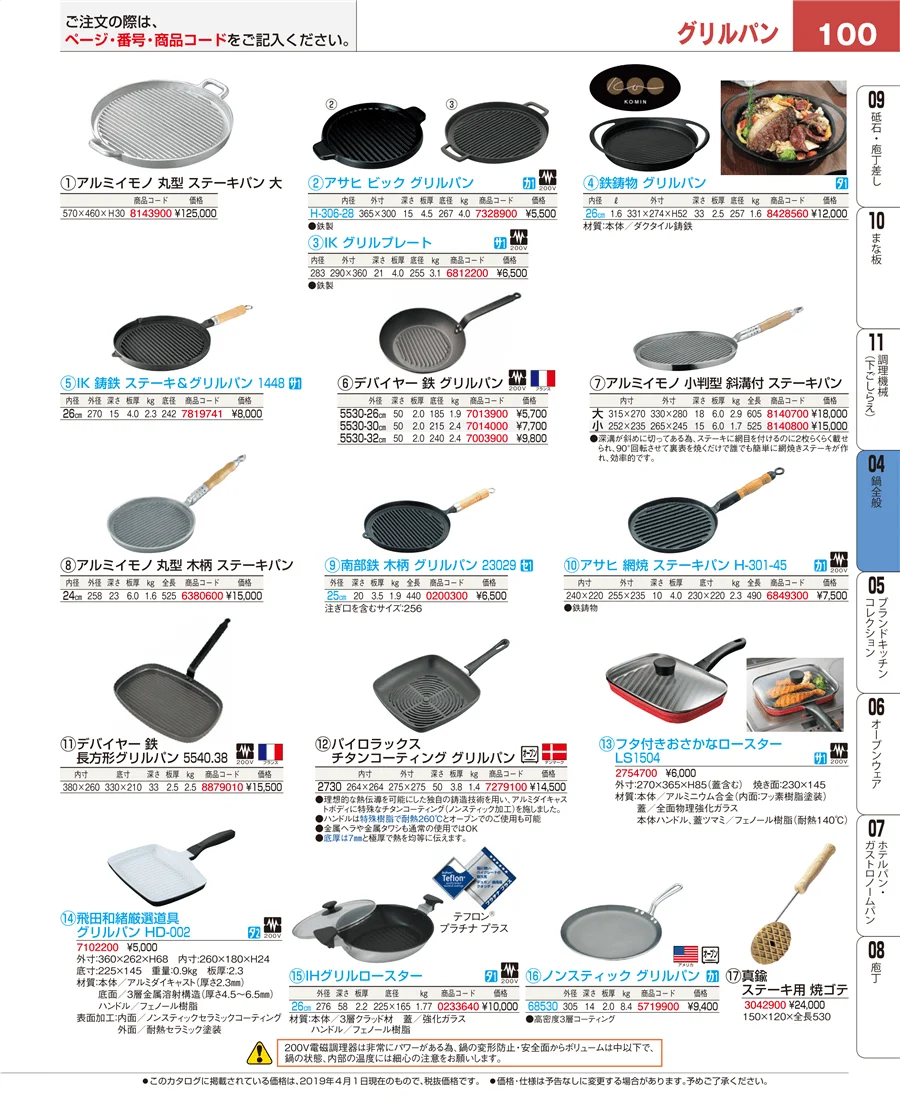 フライパン ページ100