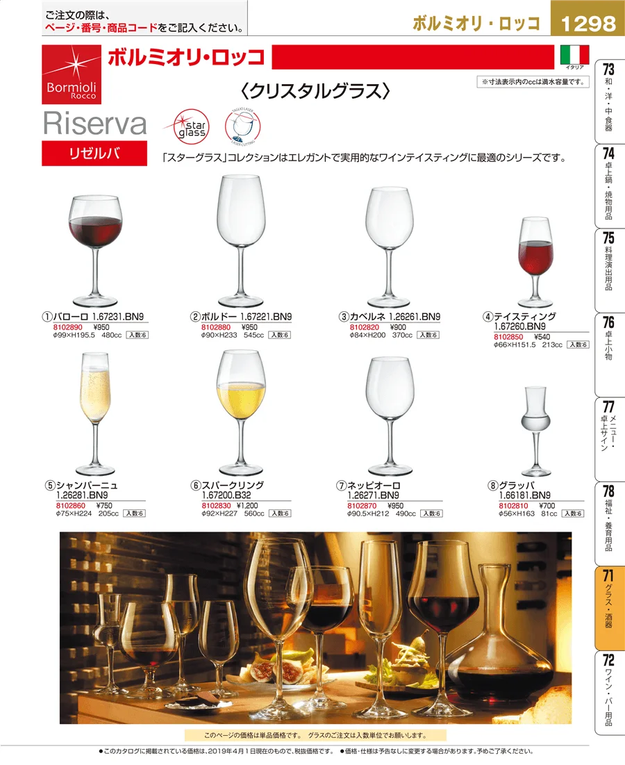 グラス・酒器 ページ1298