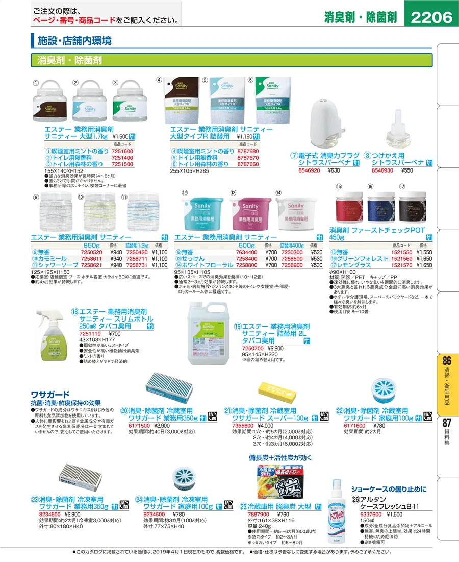清掃・衛生用品 ページ2206