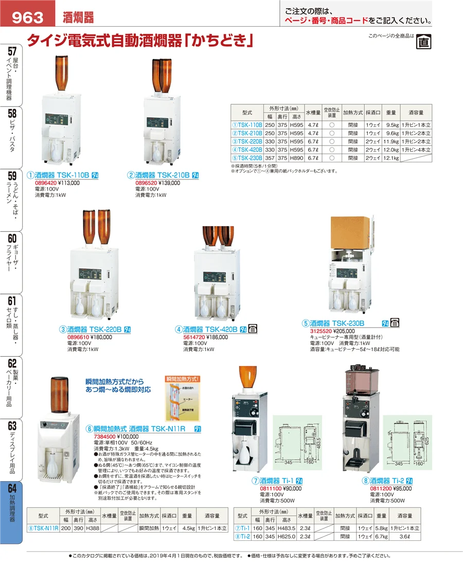 加熱調理器 ページ963