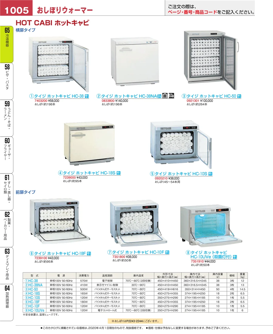 加熱調理器 ページ1005