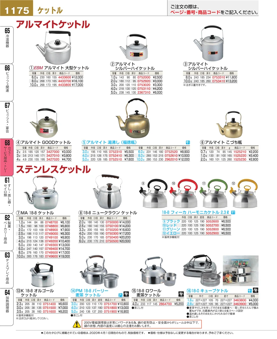ビュッフェ・宴会 ページ1175