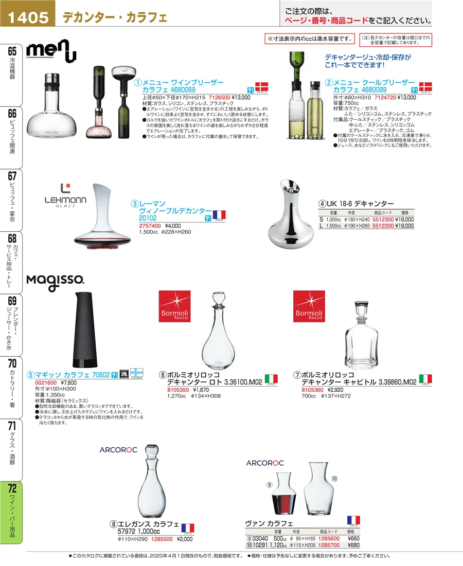 グラス・酒器 ページ1405