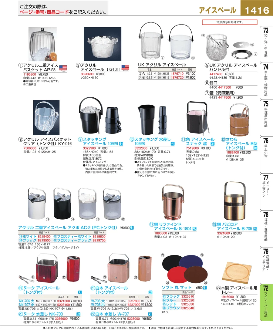 グラス・酒器 ページ1416