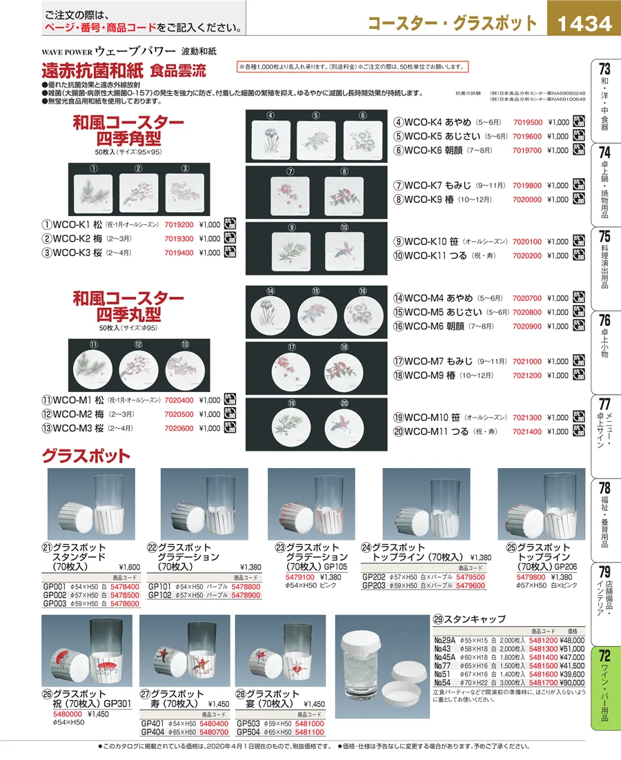 グラス・酒器 ページ1434