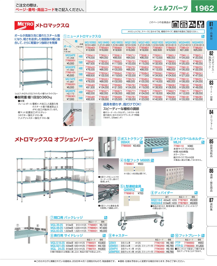 店舗備品・防災用品 ページ1962