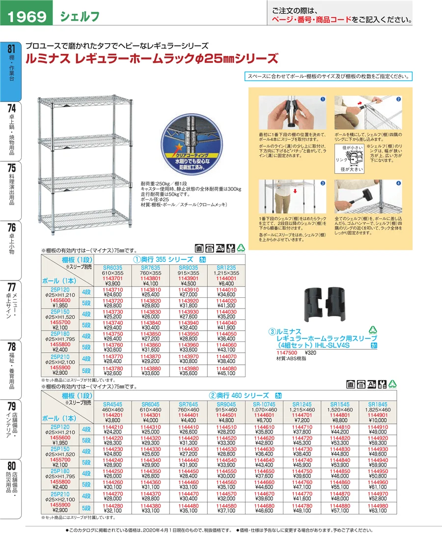 店舗備品・防災用品 ページ1969