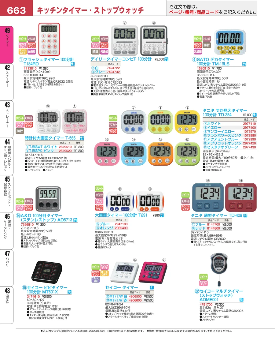 温度計 ページ663