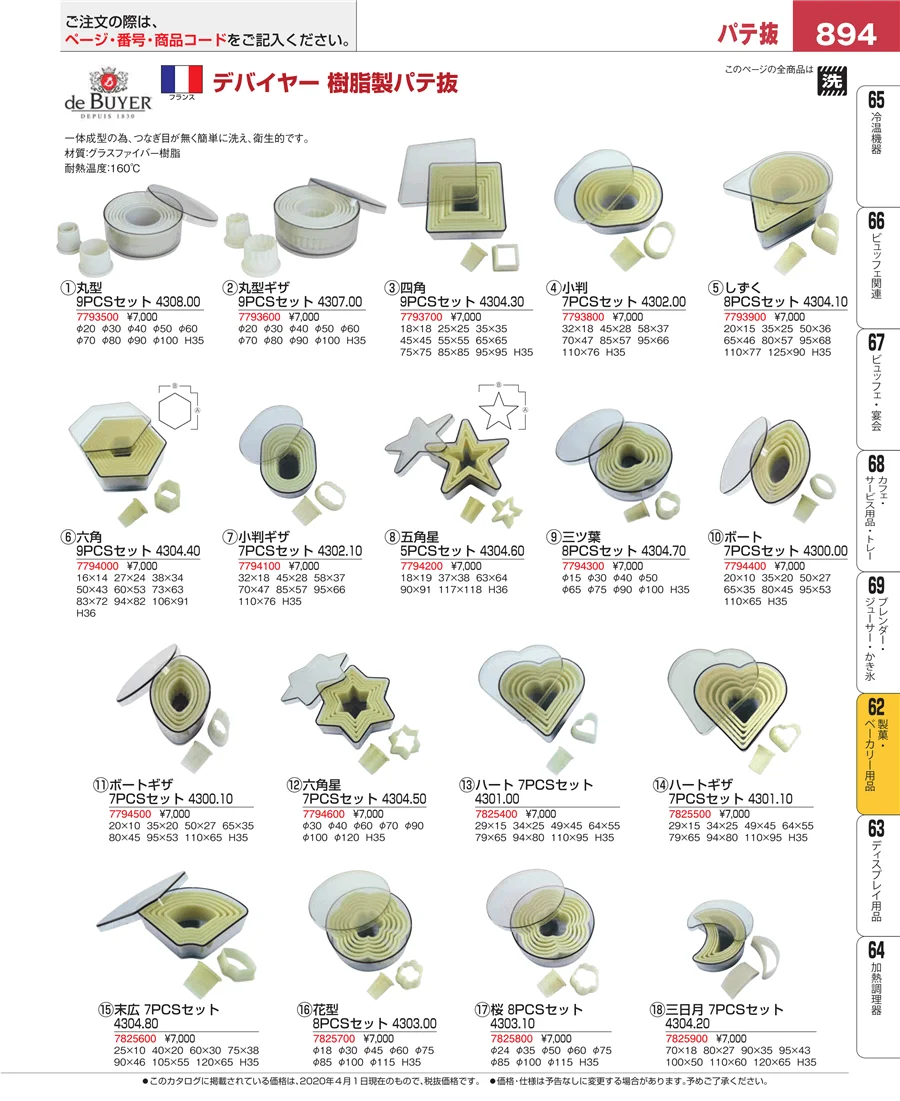 すし・蒸し器・セイロ類 ページ894