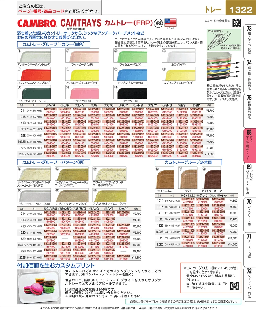 ビュッフェ・宴会 ページ1322