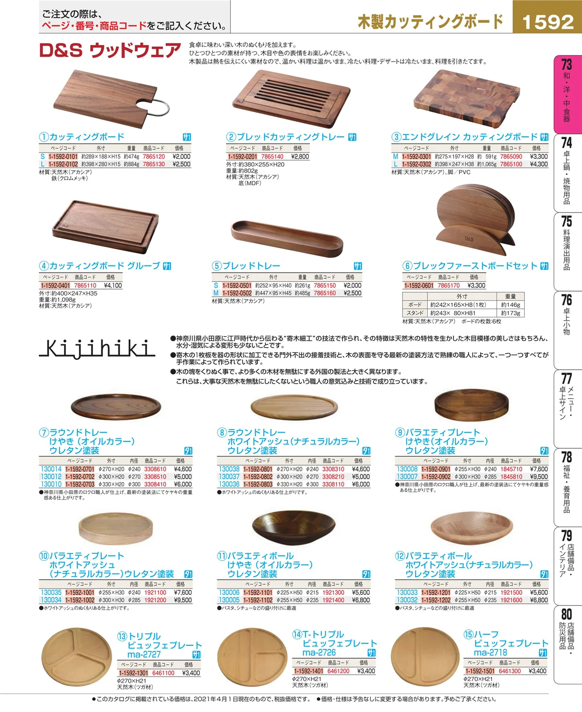EBM業務用厨房用品カタログvol.21・ページ番号1592・ワイン・バー用品