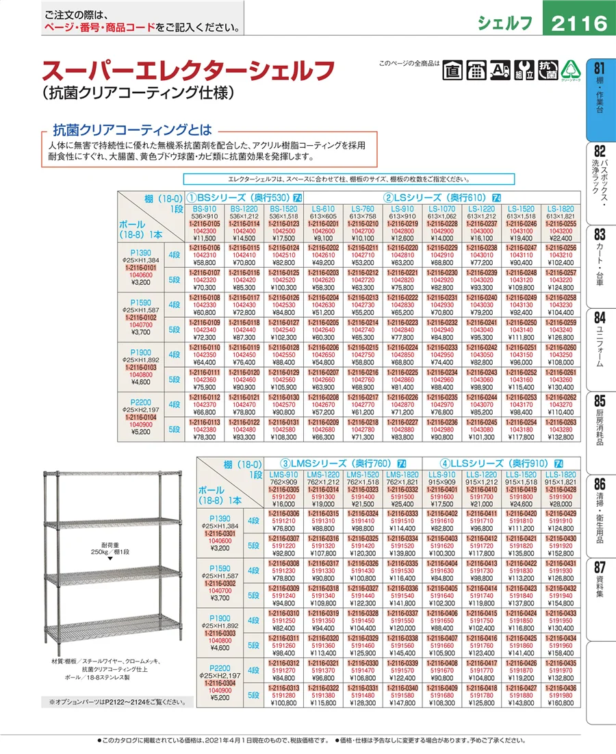 店舗備品・防災用品 ページ2116