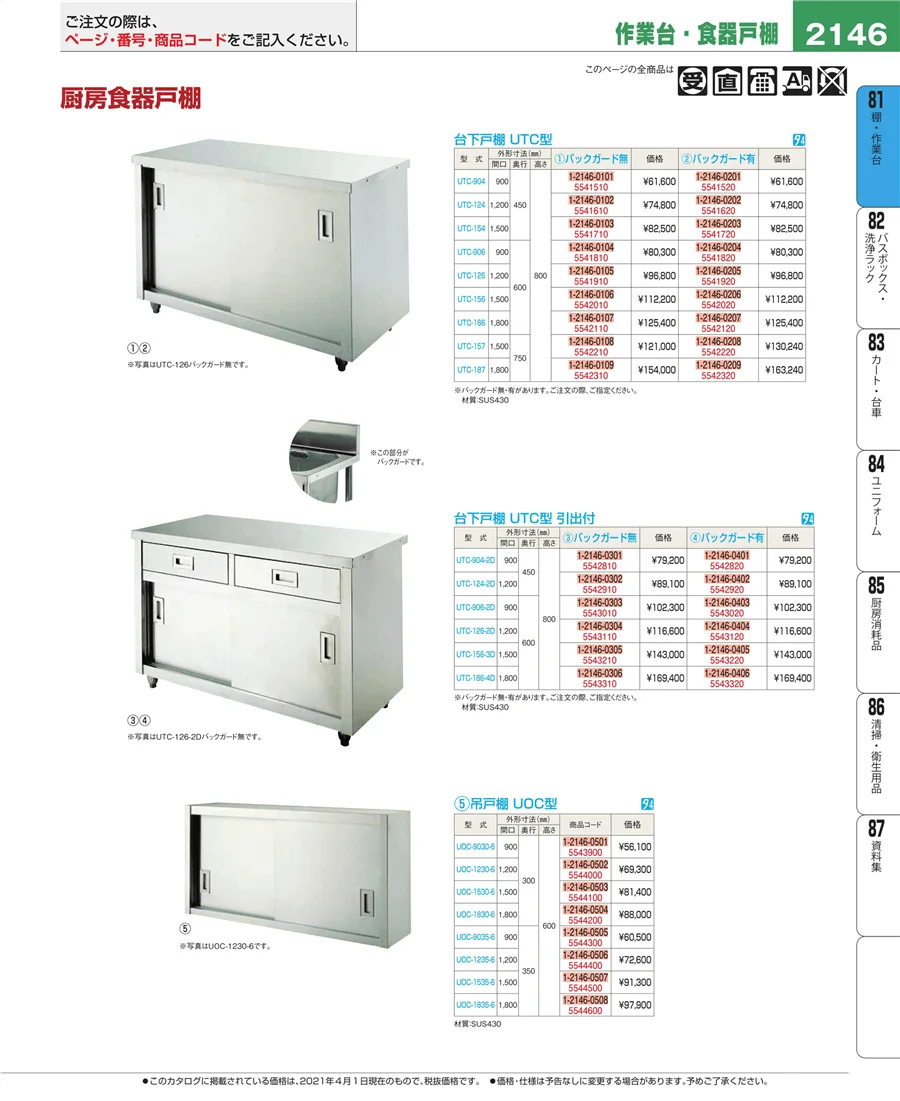 店舗備品・防災用品 ページ2146
