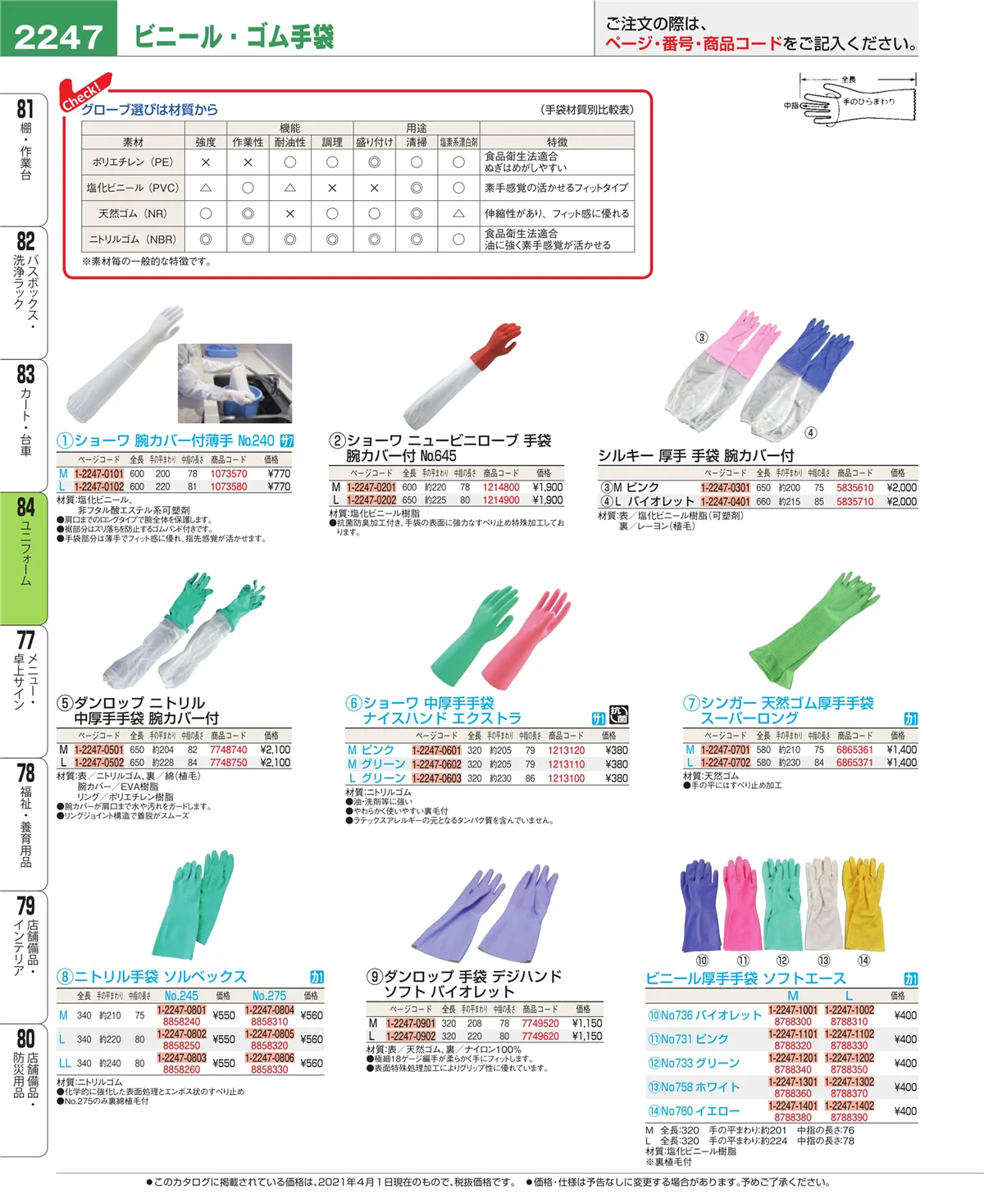 EBM業務用厨房用品カタログvol.21・ページ番号2247・カート・台車