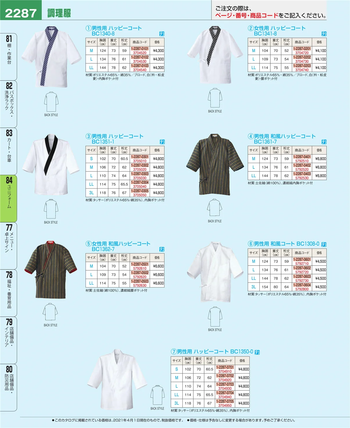 EBM業務用厨房用品カタログvol.21・ページ番号2287・カート・台車