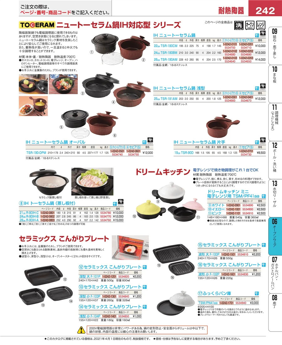 ブランドキッチンコレクション ページ242