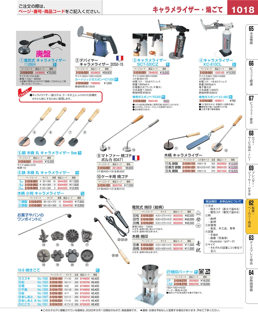 すし・蒸し器・セイロ類 ページ1018