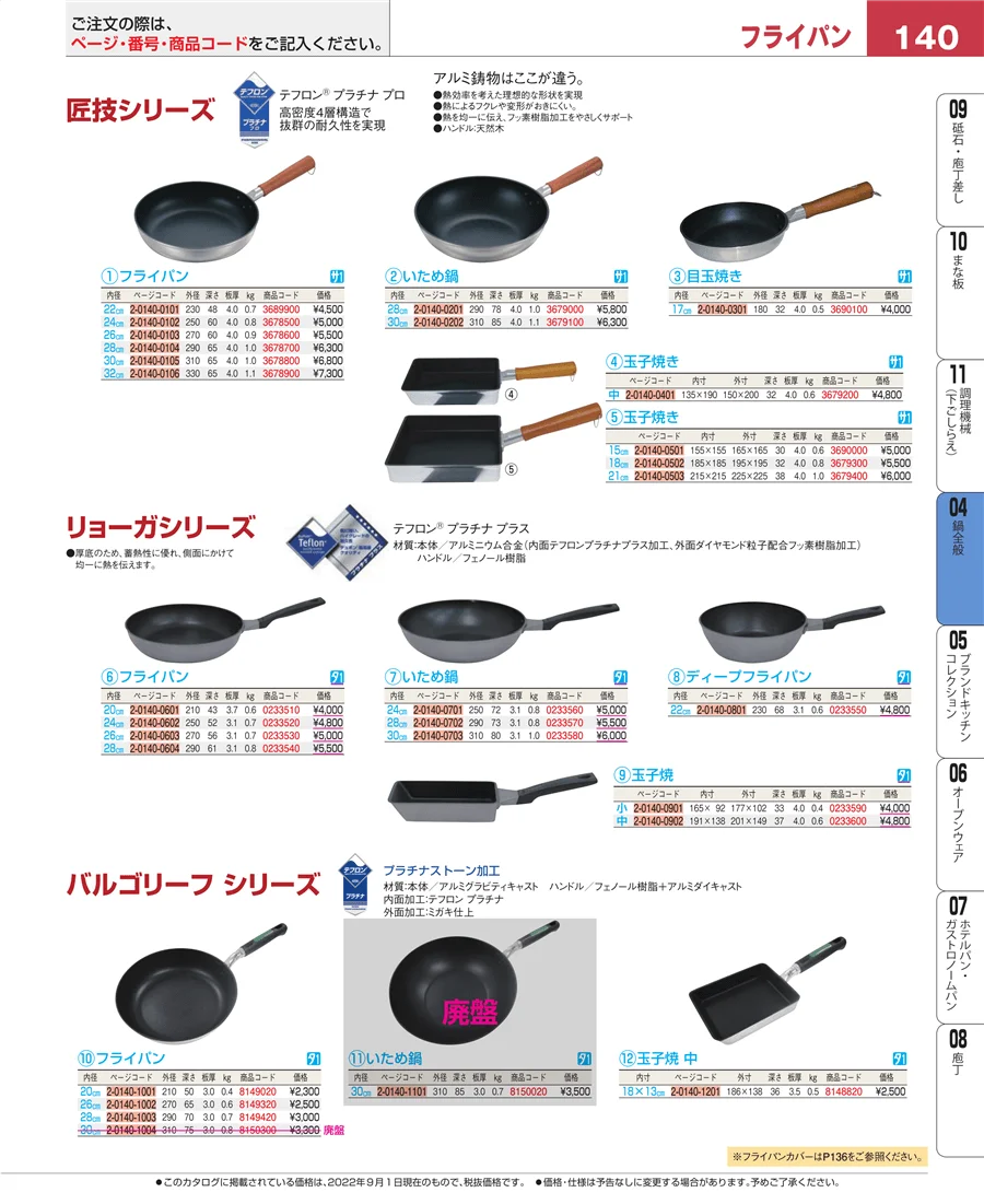 フライパン ページ140