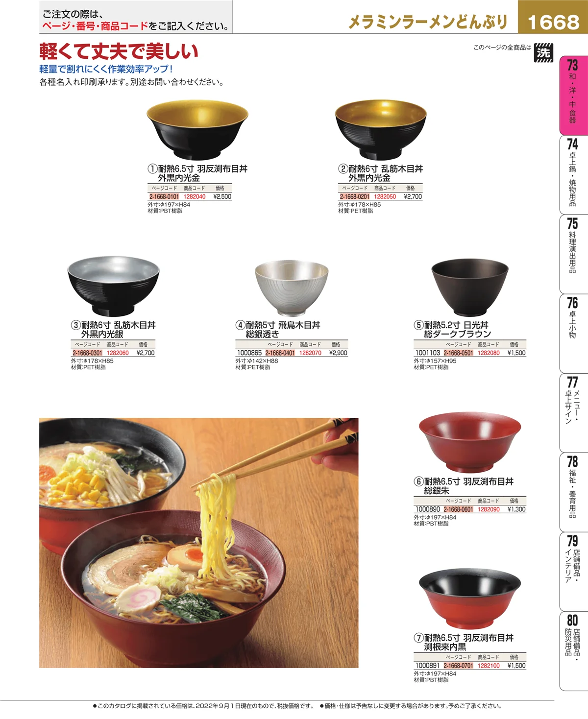 EBM業務用厨房用品カタログvol.22・ページ番号1668・ワイン・バー用品
