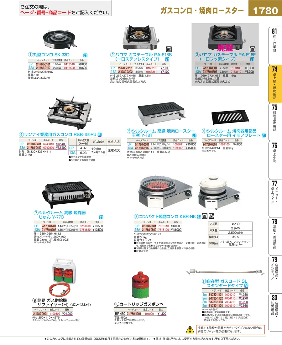 和・洋・中 食器 ページ1780