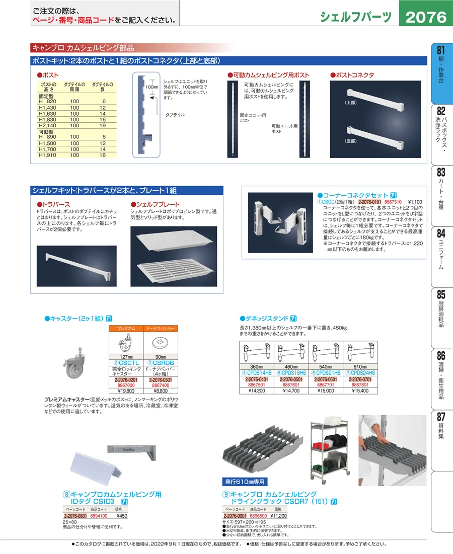 店舗備品・防災用品 ページ2076