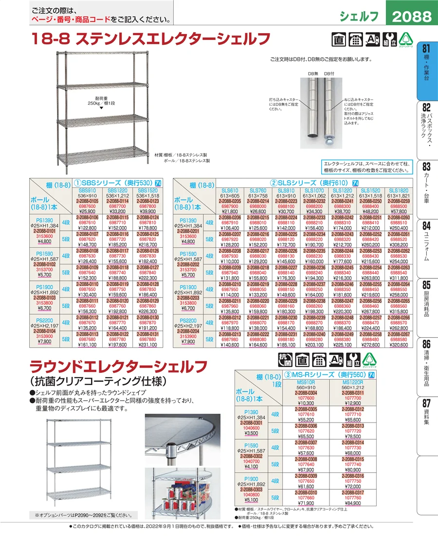 店舗備品・防災用品 ページ2088
