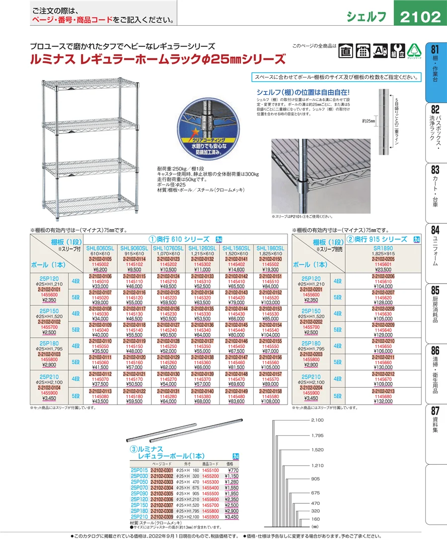 店舗備品・防災用品 ページ2102