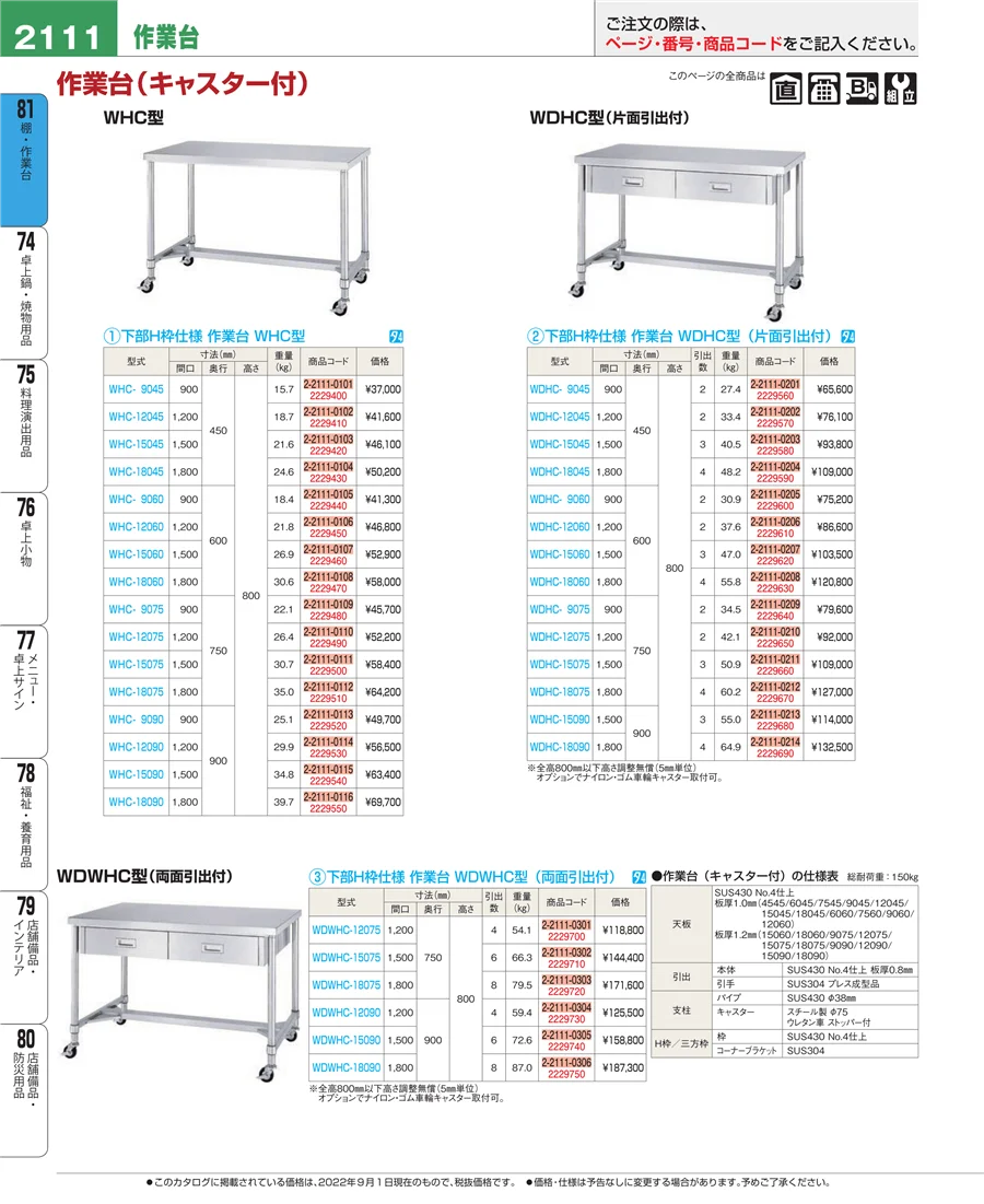 店舗備品・防災用品 ページ2111