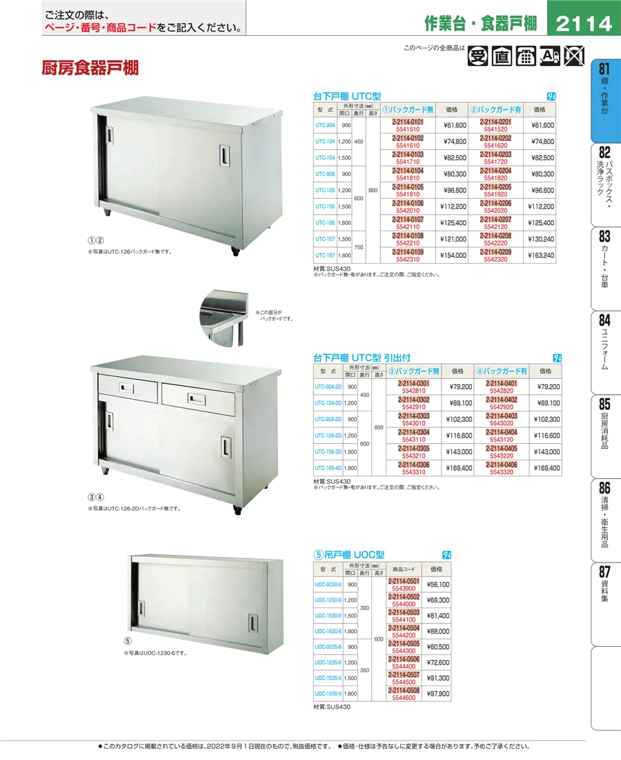 店舗備品・防災用品 ページ2114