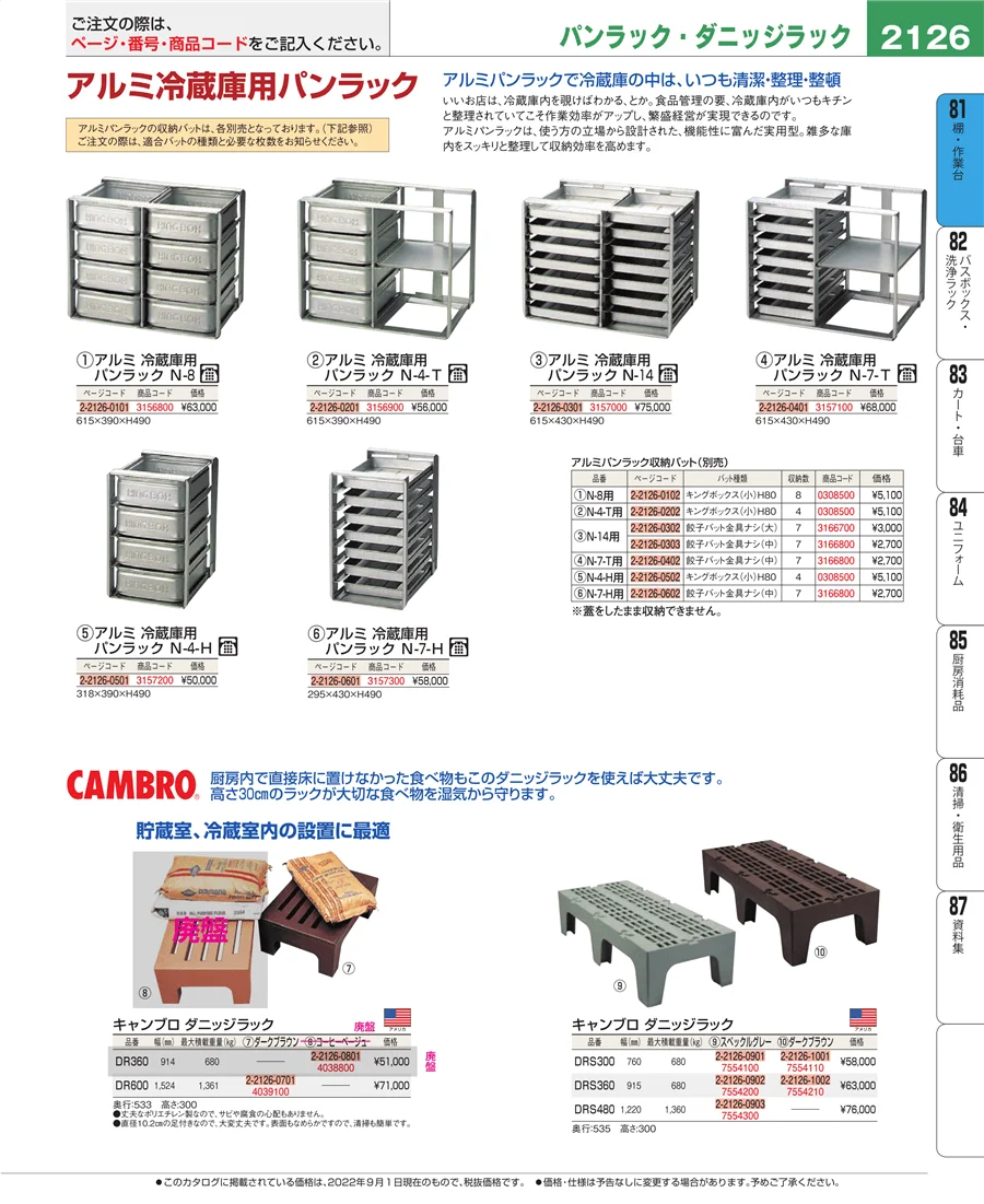 店舗備品・防災用品 ページ2126
