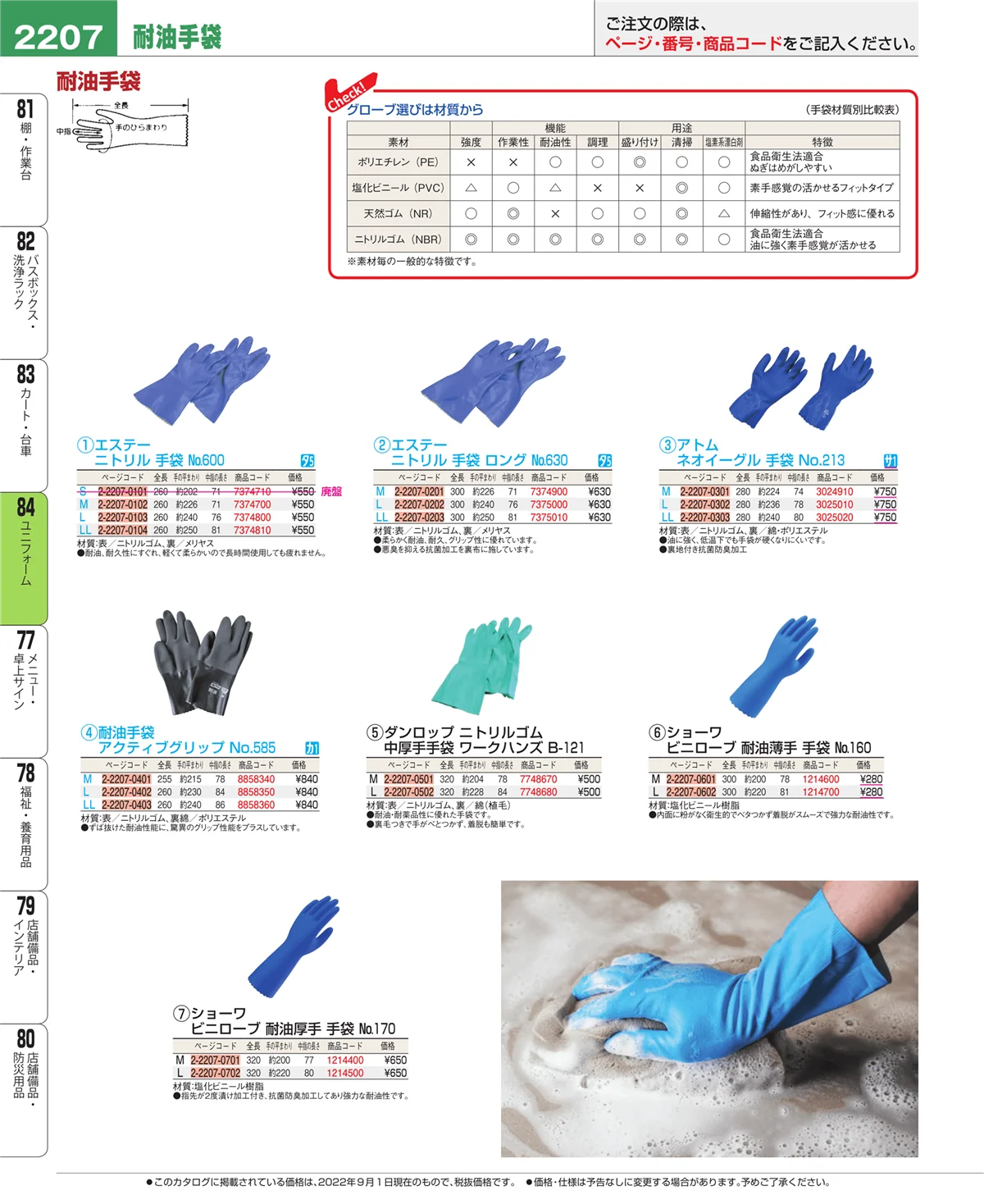 EBM業務用厨房用品カタログvol.22・ページ番号2207・カート・台車