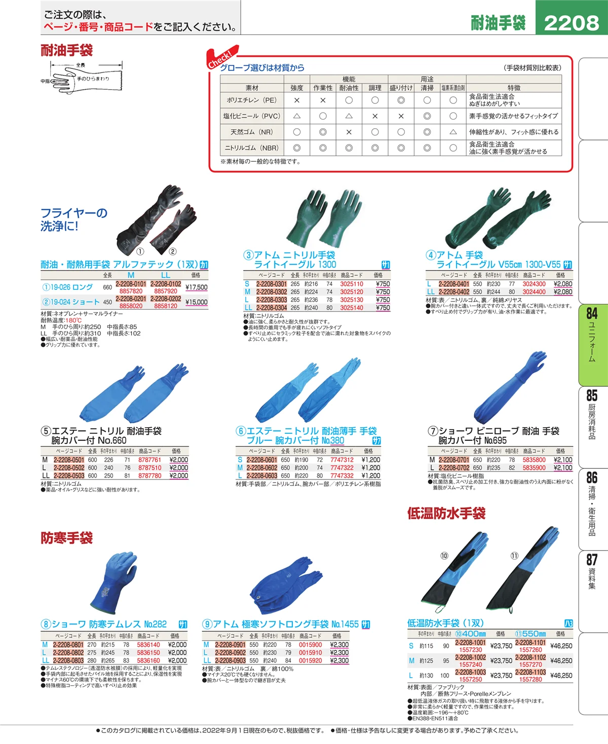 EBM業務用厨房用品カタログvol.22・ページ番号2208・カート・台車