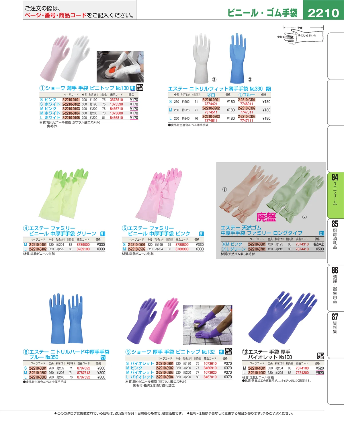 EBM業務用厨房用品カタログvol.22・ページ番号2210・カート・台車