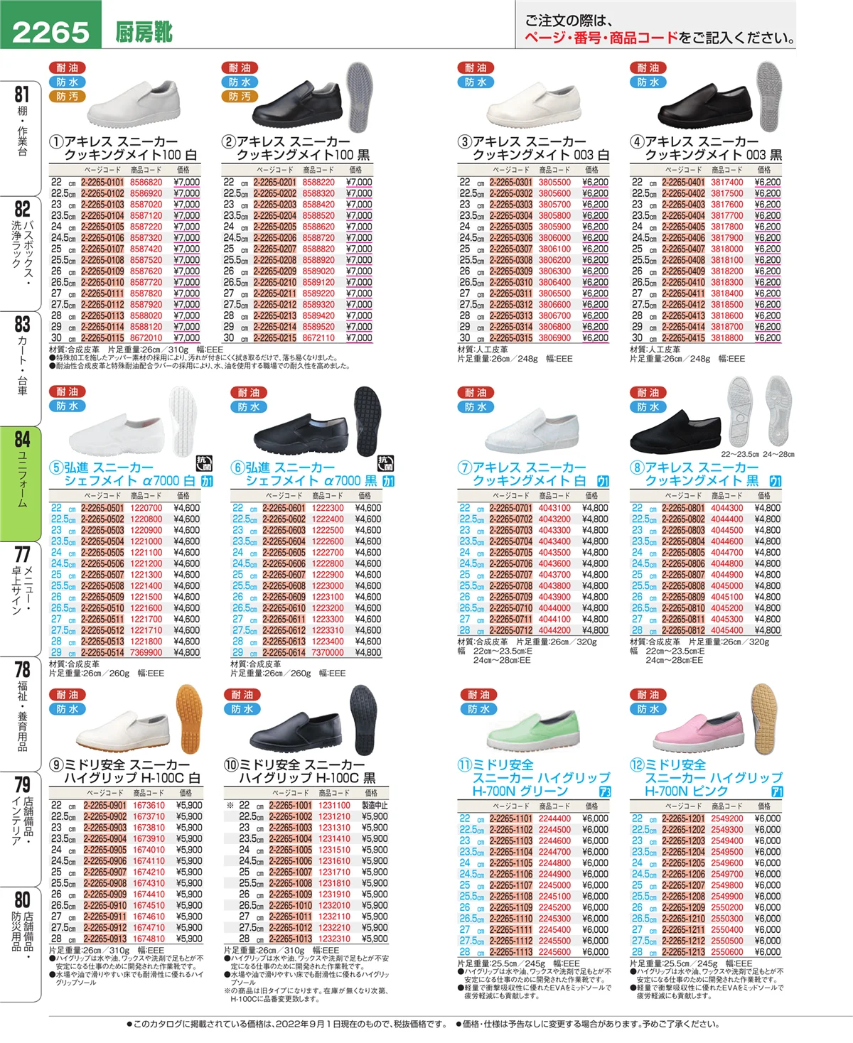 EBM業務用厨房用品カタログvol.22・ページ番号2265・カート・台車