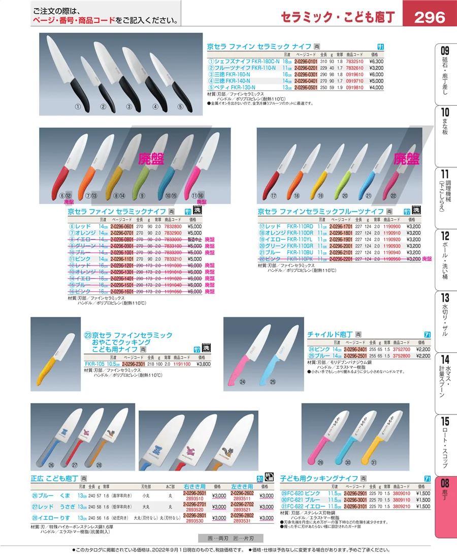 ホテルパン・ガストロノームパン ページ296