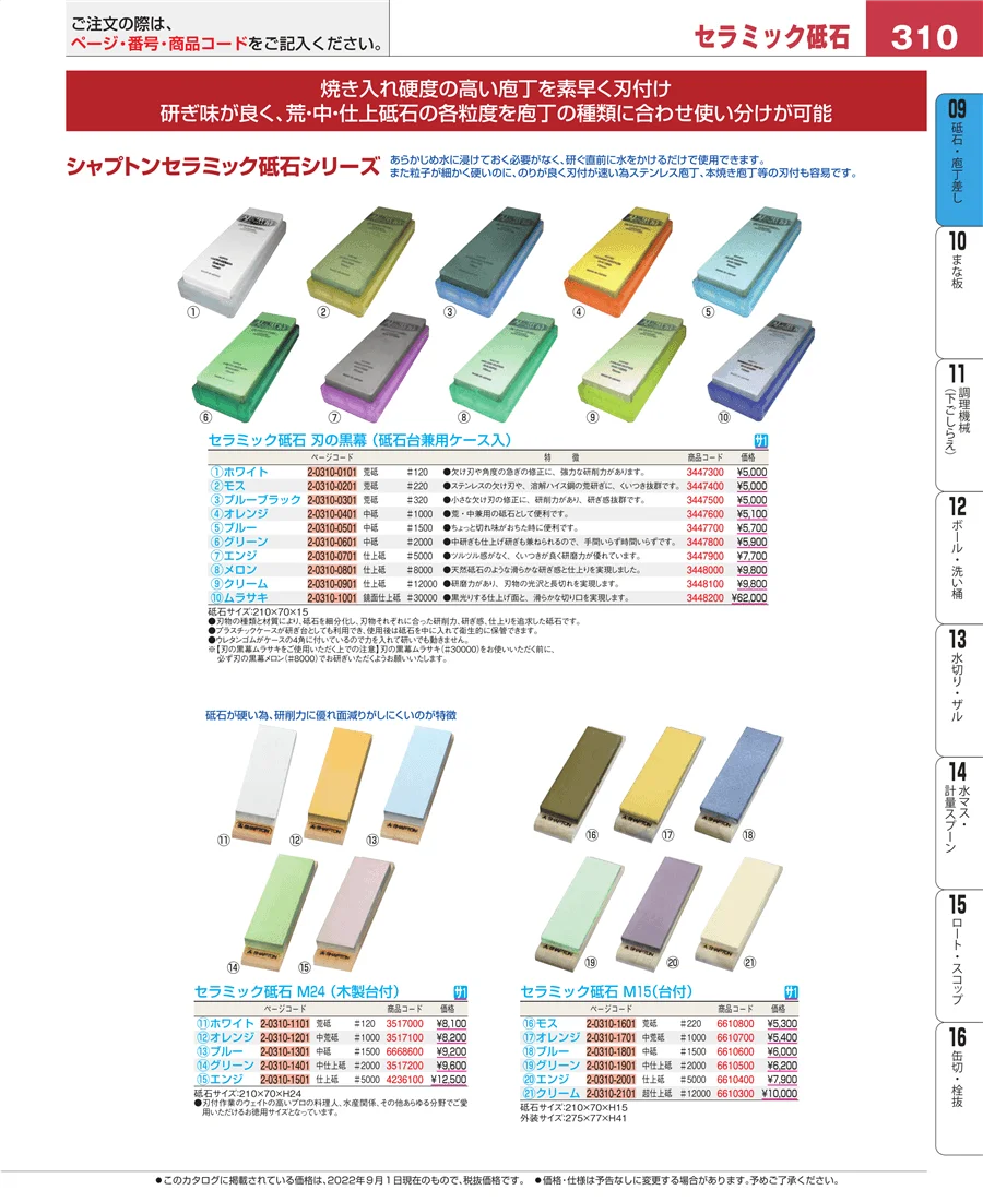 庖丁 ページ310