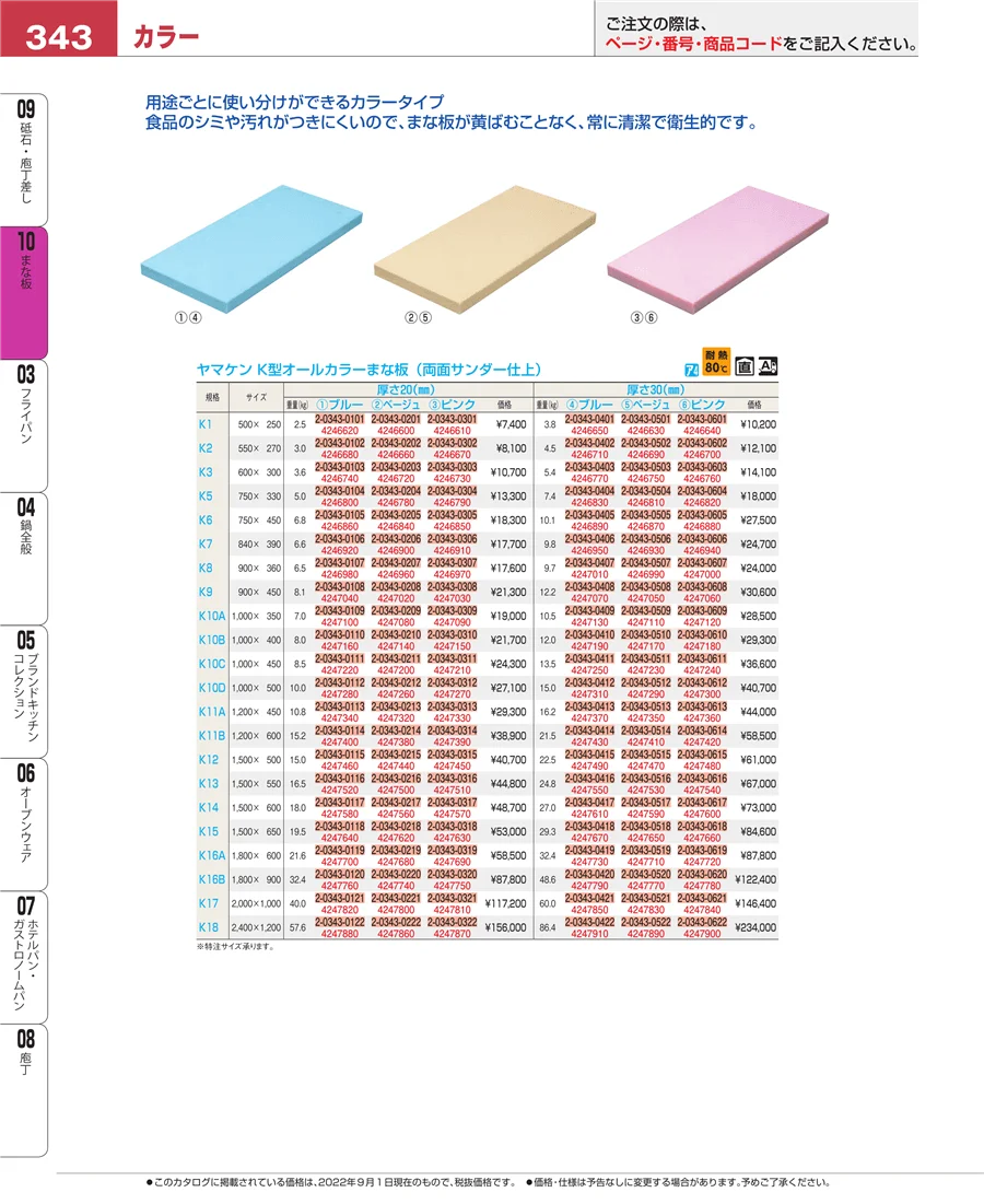砥石・庖丁差し ページ343