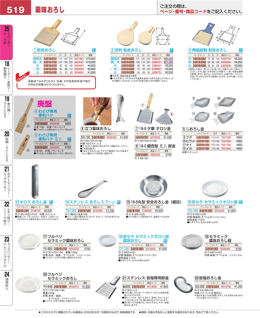 調味料入 ページ519