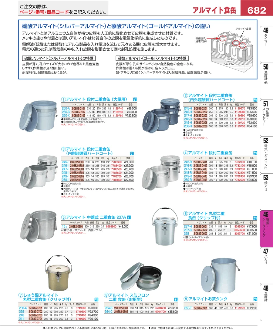 ストックポット・保存容器 ページ682