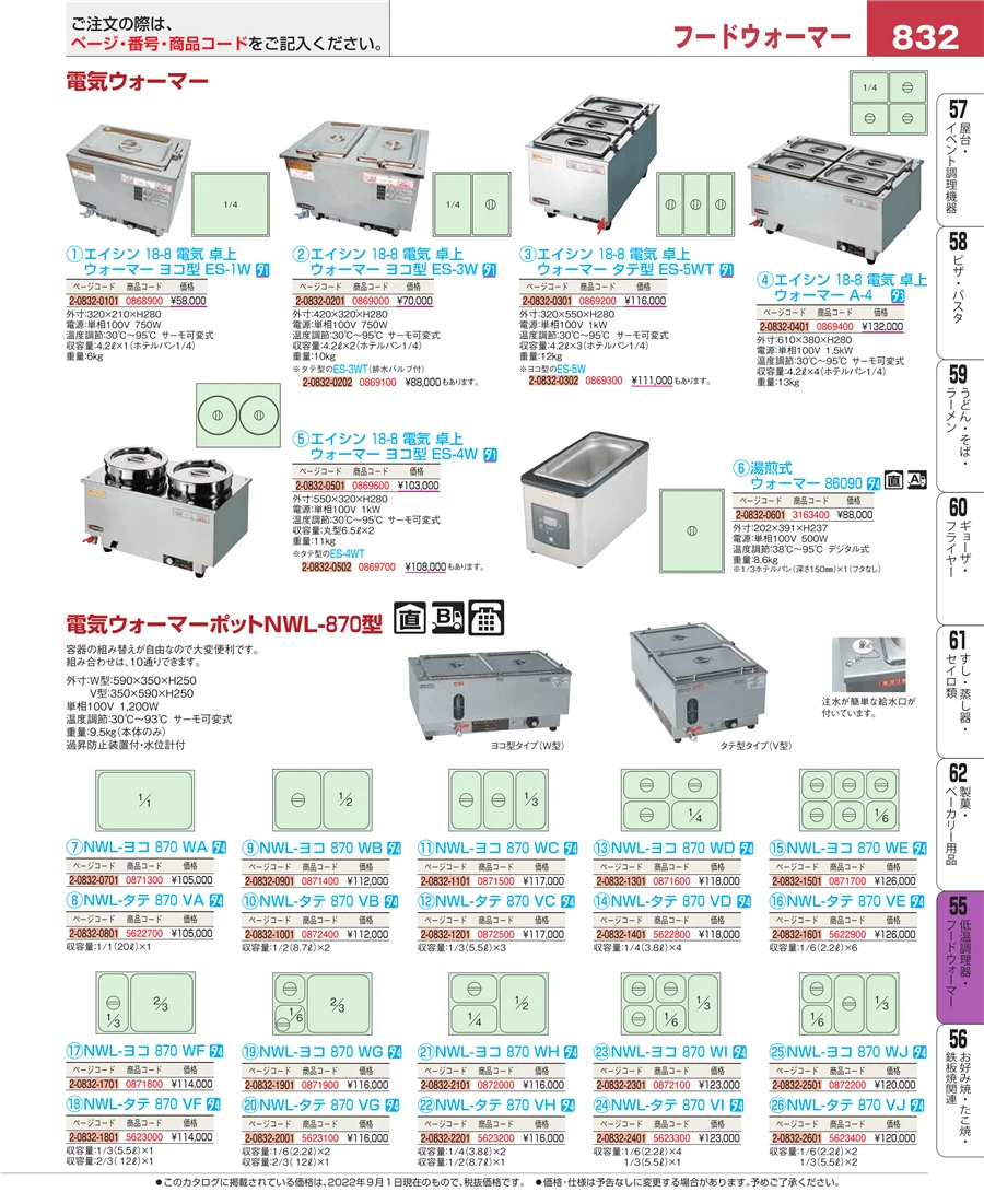 オーブン・電子レンジ ページ832