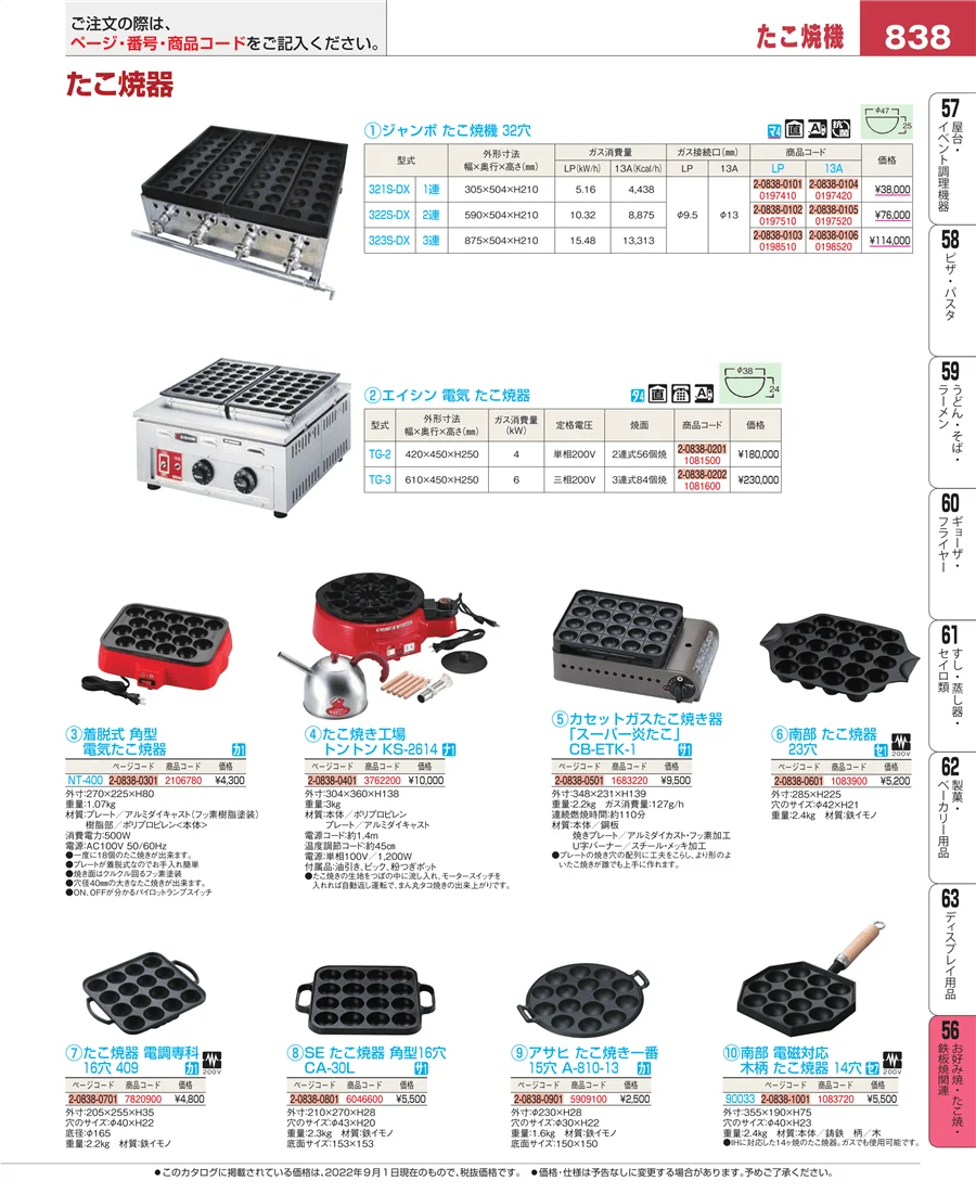 低温調理器・フードウォーマー ページ838