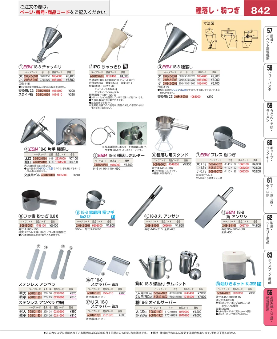低温調理器・フードウォーマー ページ842