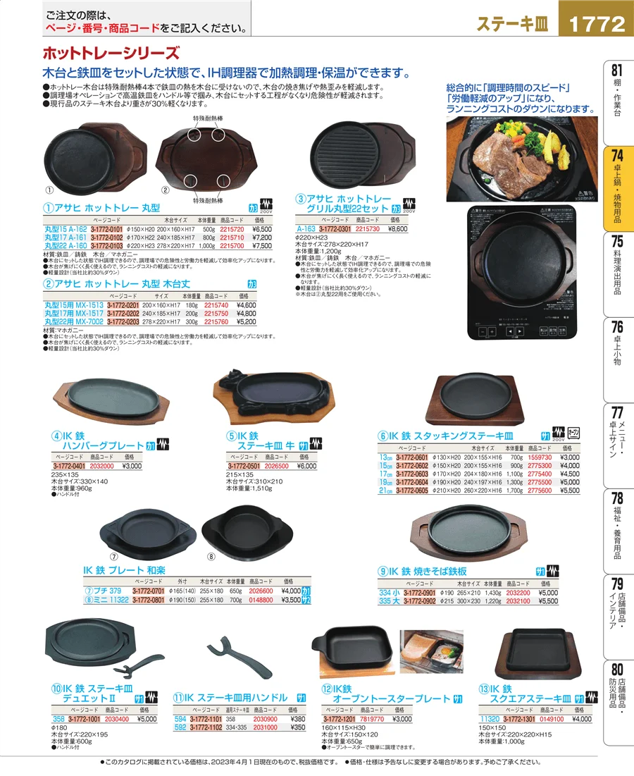 和・洋・中 食器 ページ1772