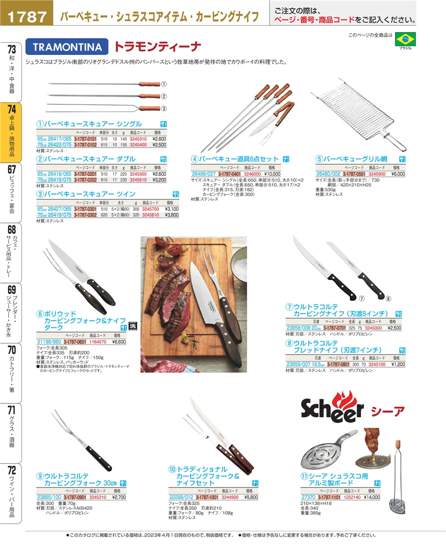 和・洋・中 食器 ページ1787