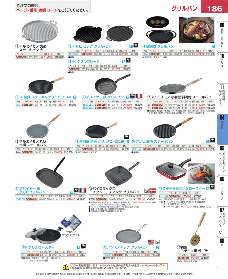 フライパン ページ186