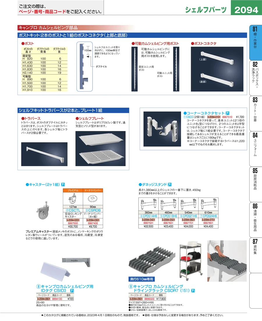 店舗備品・防災用品 ページ2094