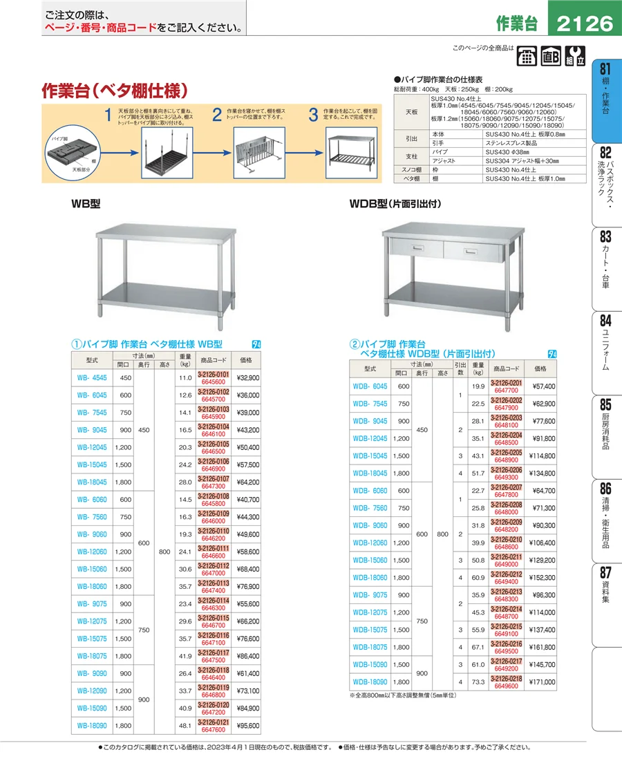 店舗備品・防災用品 ページ2126