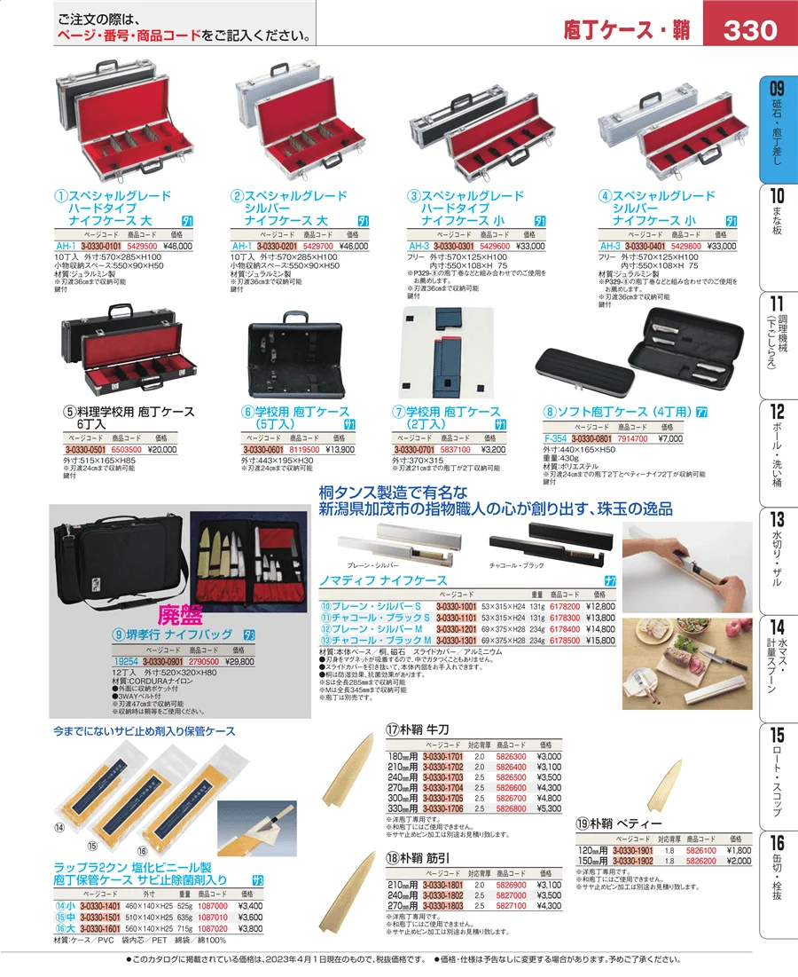庖丁 ページ330