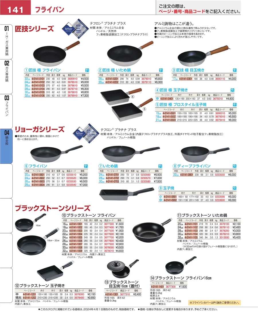 フライパン ページ141