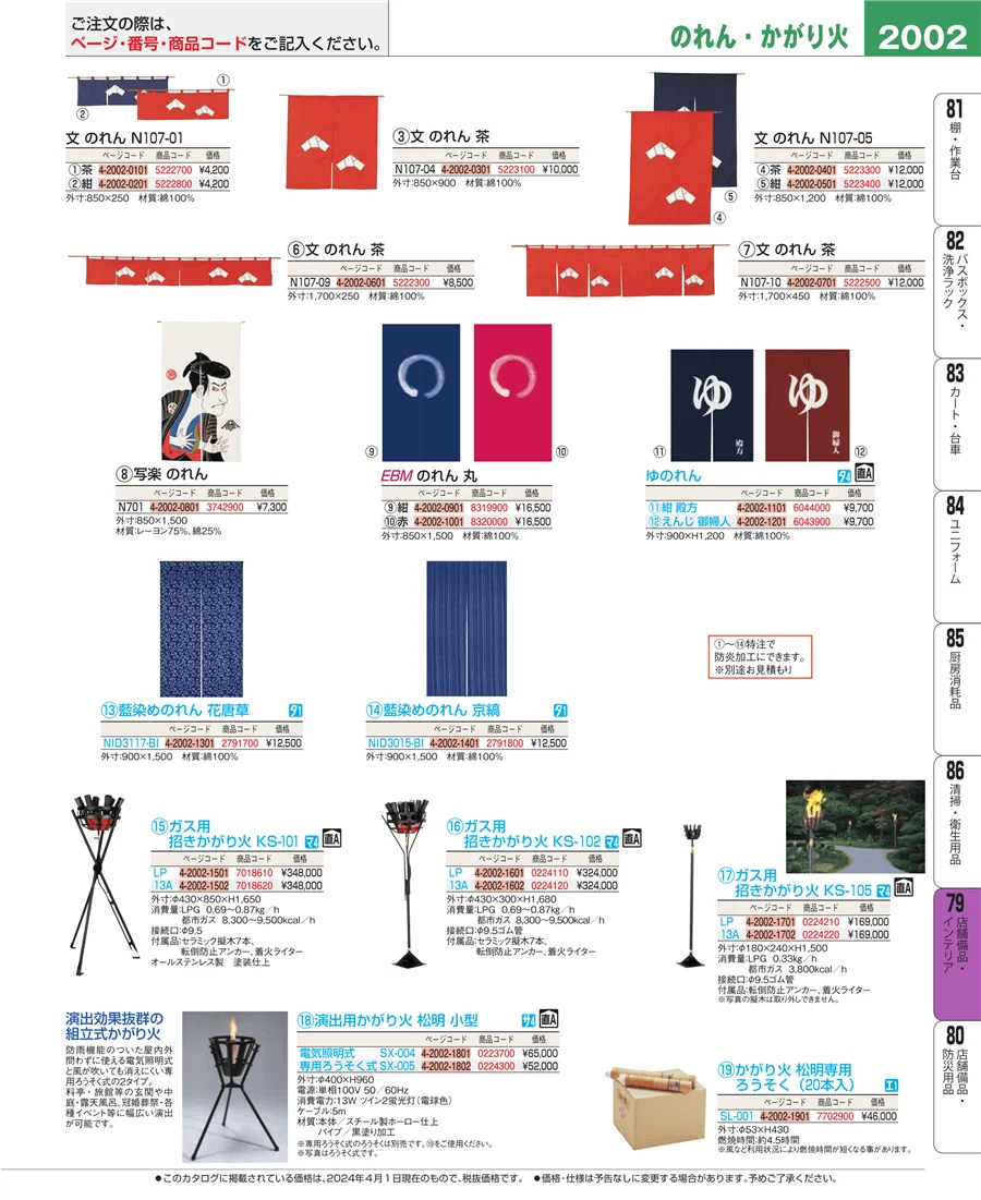 福祉・養育用品 ページ2002
